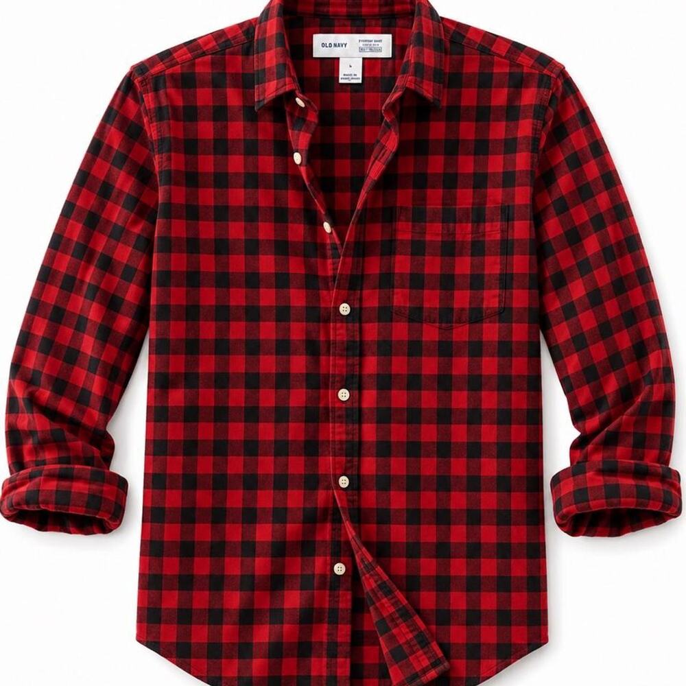 Old navy red and black